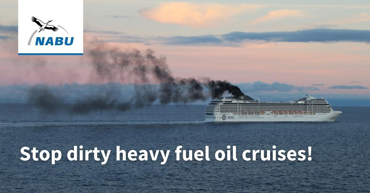 cruise ship heavy fuel oil